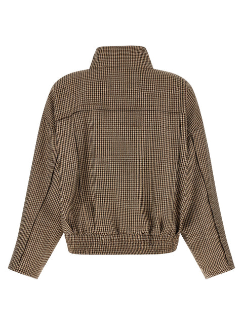 Brunello Cucinelli Shiny Zipper Pull Jacket
