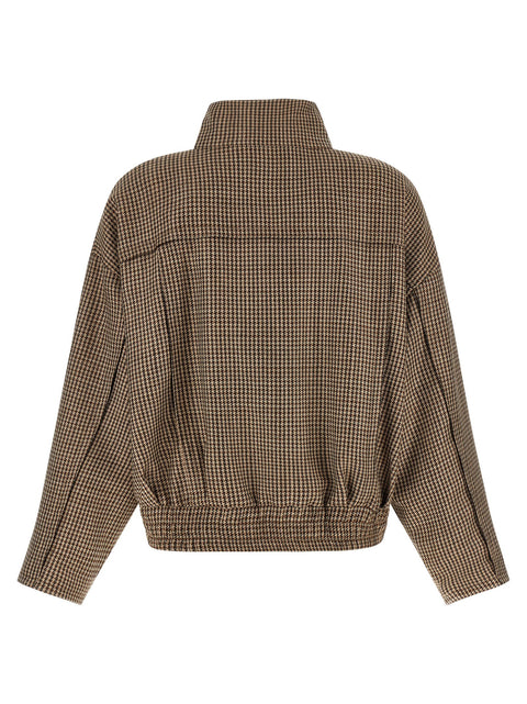 Brunello Cucinelli Shiny Zipper Pull Jacket