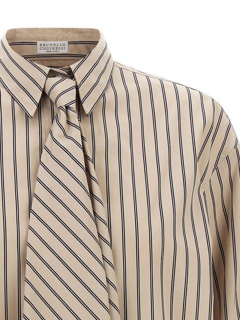 Brunello Cucinelli Shirt With Tie