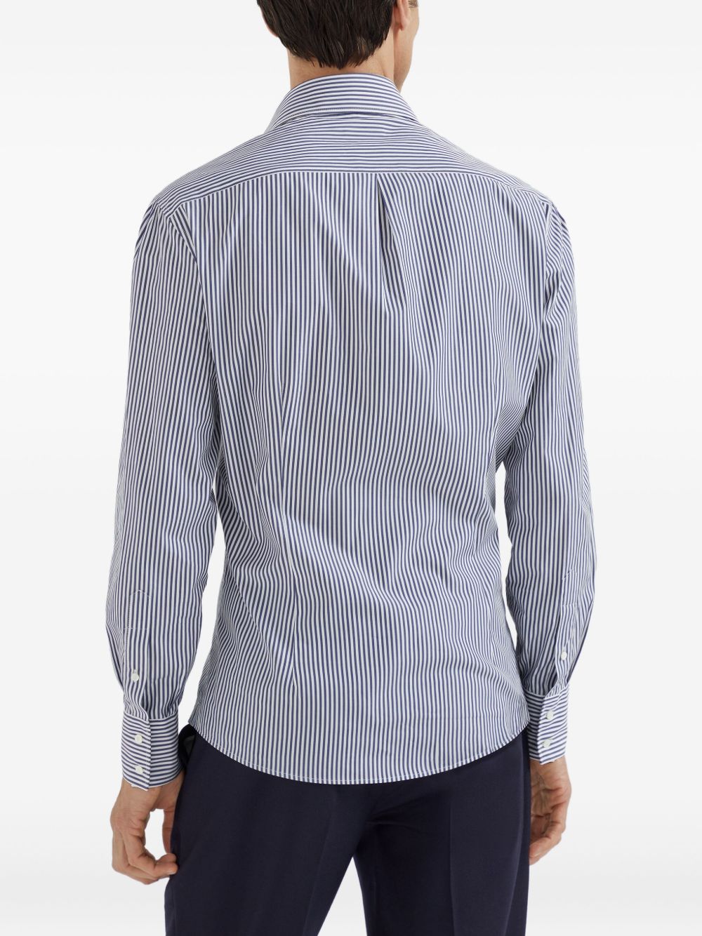 Brunello Cucinelli Shirts Blue-Shirts-Brunello Cucinelli-L-Urbanheer