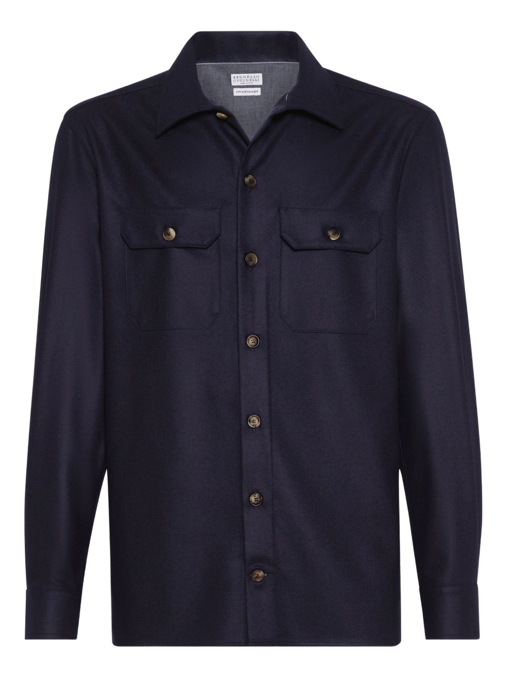 Brunello Cucinelli Shirts Blue-Shirts-Brunello Cucinelli-L-Urbanheer