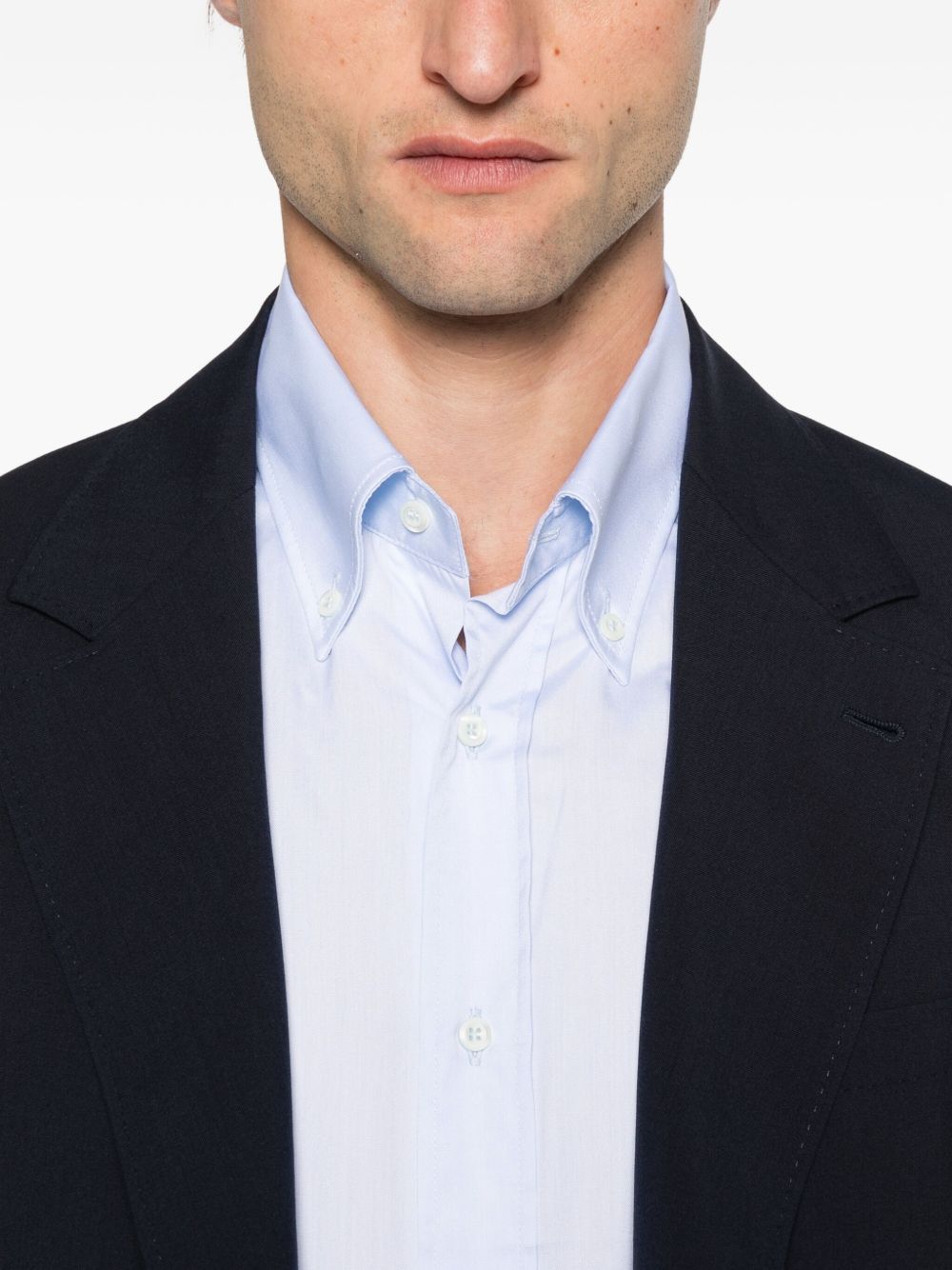 Brunello Cucinelli Shirts Clear Blue-Shirts-Brunello Cucinelli-L-Urbanheer