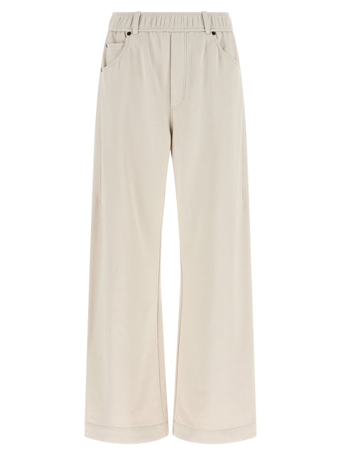 Brunello Cucinelli Smooth Sweatshirt Joggers