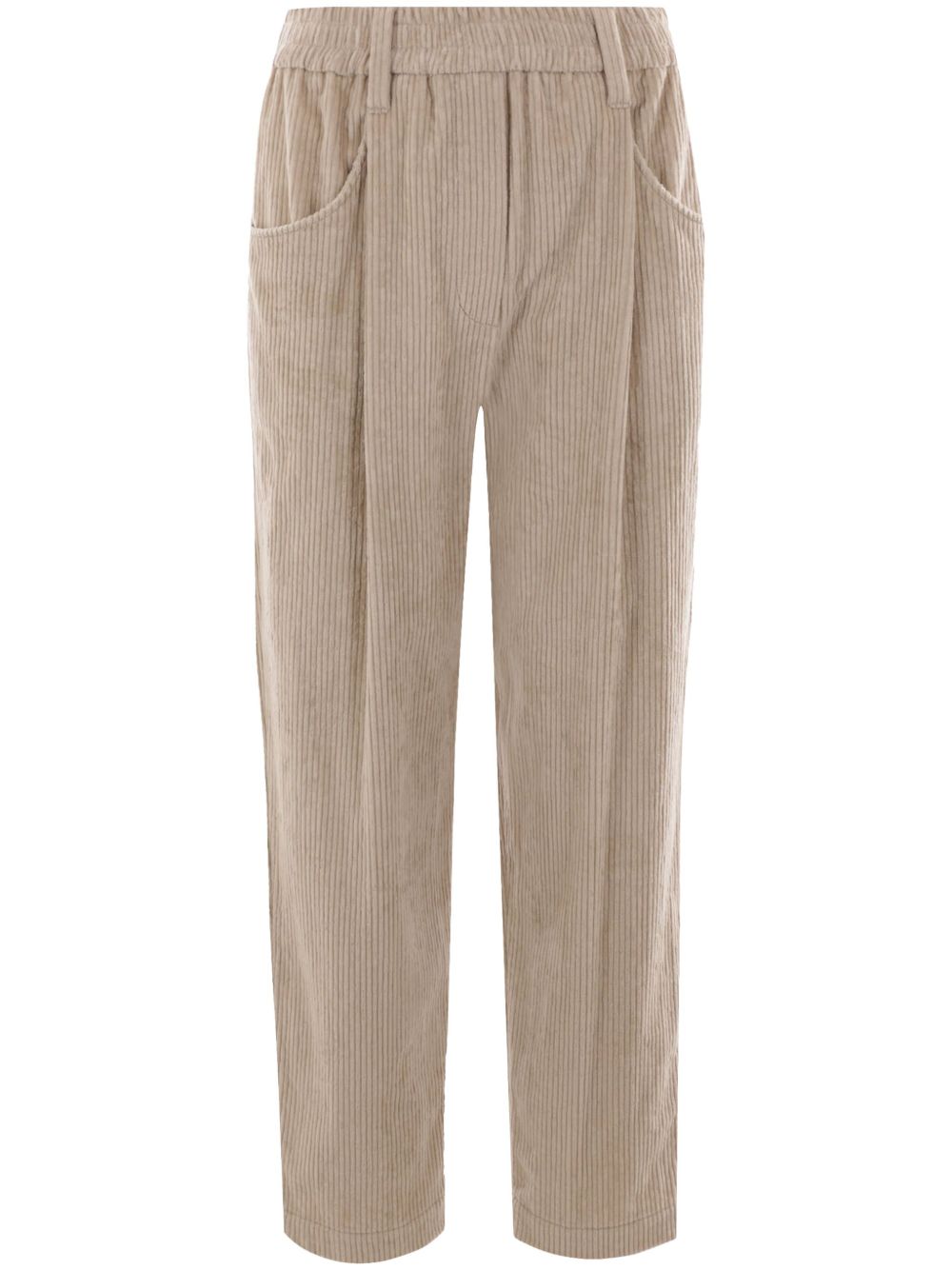Brunello Cucinelli Straight-leg corduroy trousers