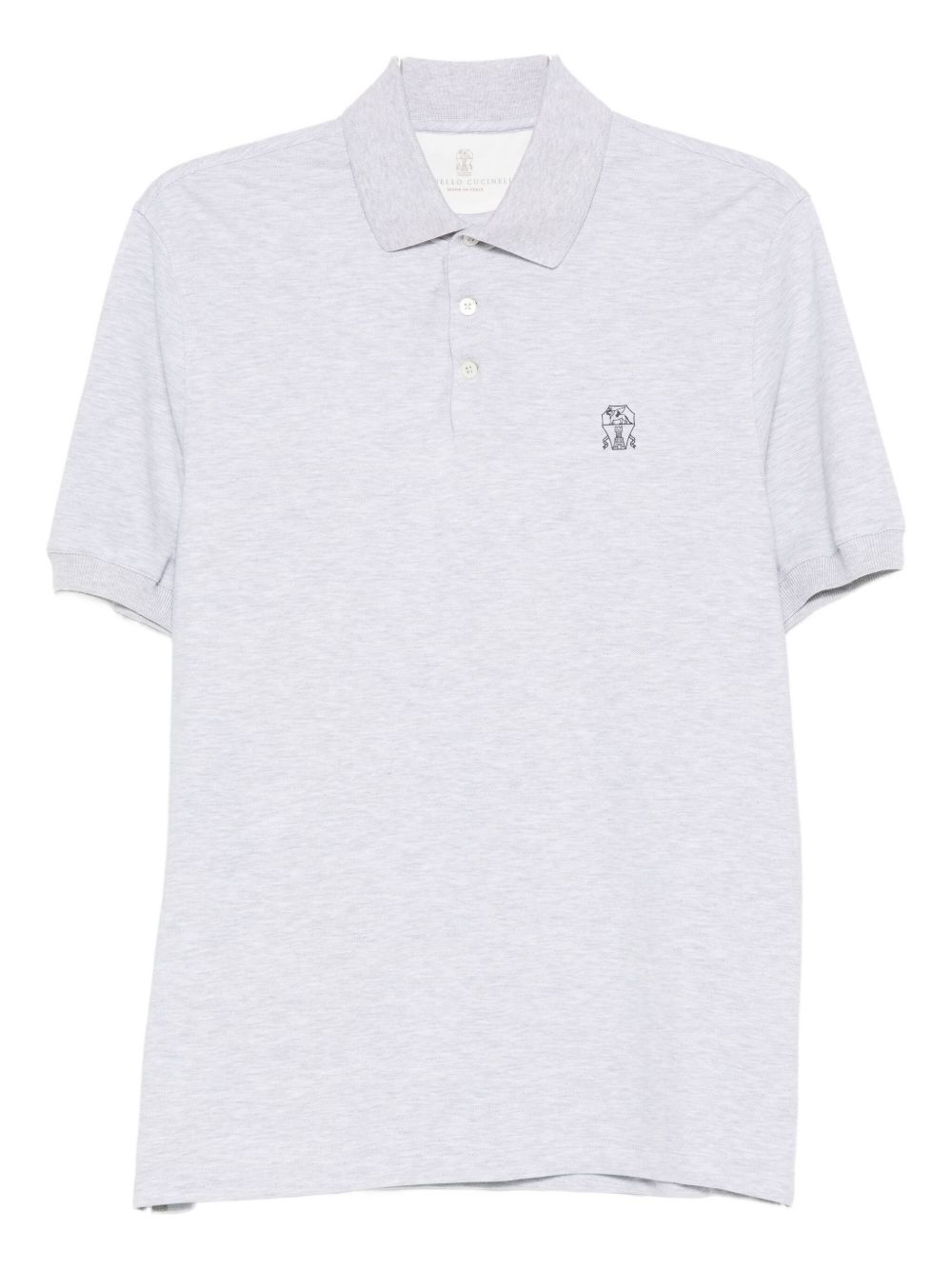 Brunello Cucinelli Stretch-jersey polo shirt