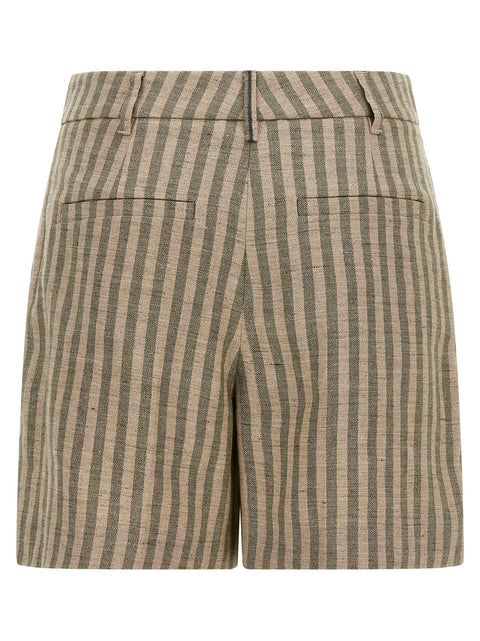 Brunello Cucinelli Striped Bermuda Shorts