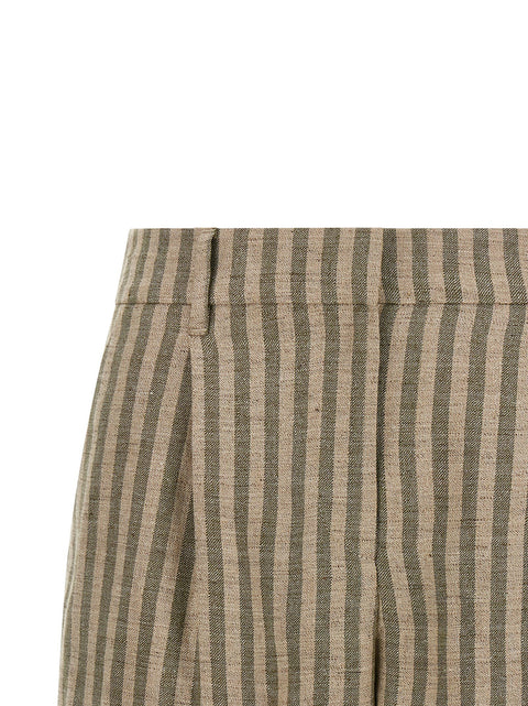 Brunello Cucinelli Striped Bermuda Shorts