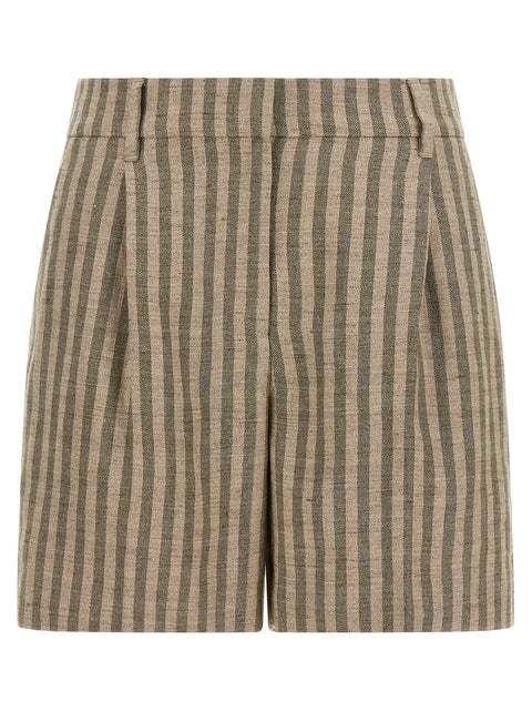 Brunello Cucinelli Striped Bermuda Shorts