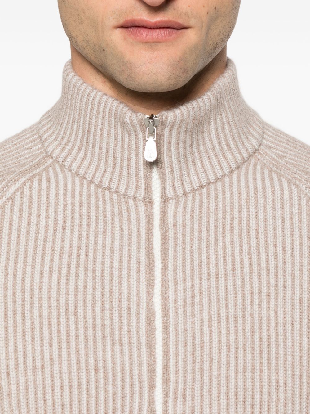 Brunello Cucinelli Sweaters Beige-Topwear-Brunello Cucinelli-50-Urbanheer