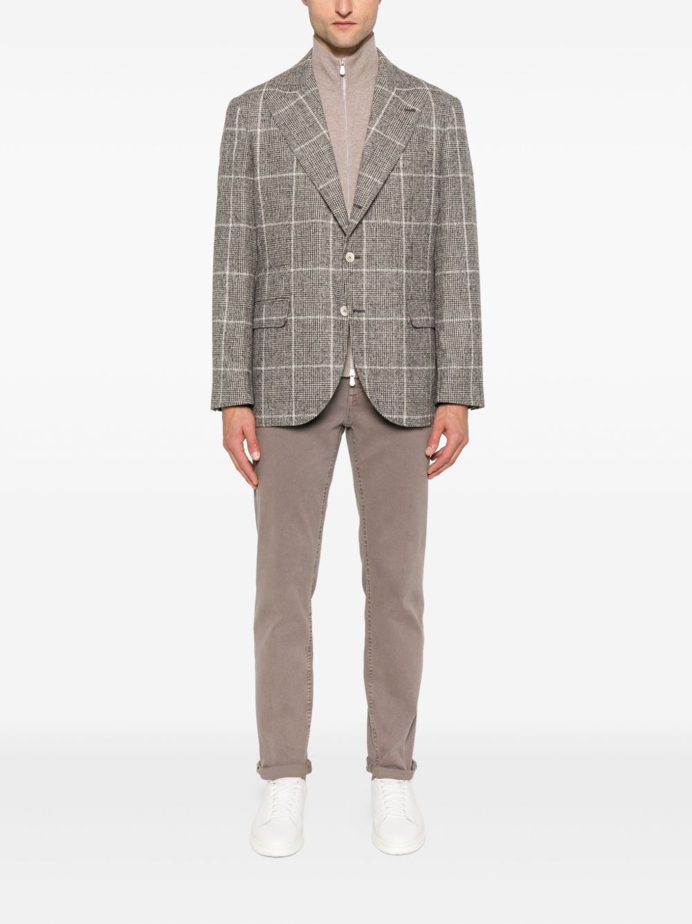 Brunello Cucinelli Sweaters Beige-Topwear-Brunello Cucinelli-46-Urbanheer