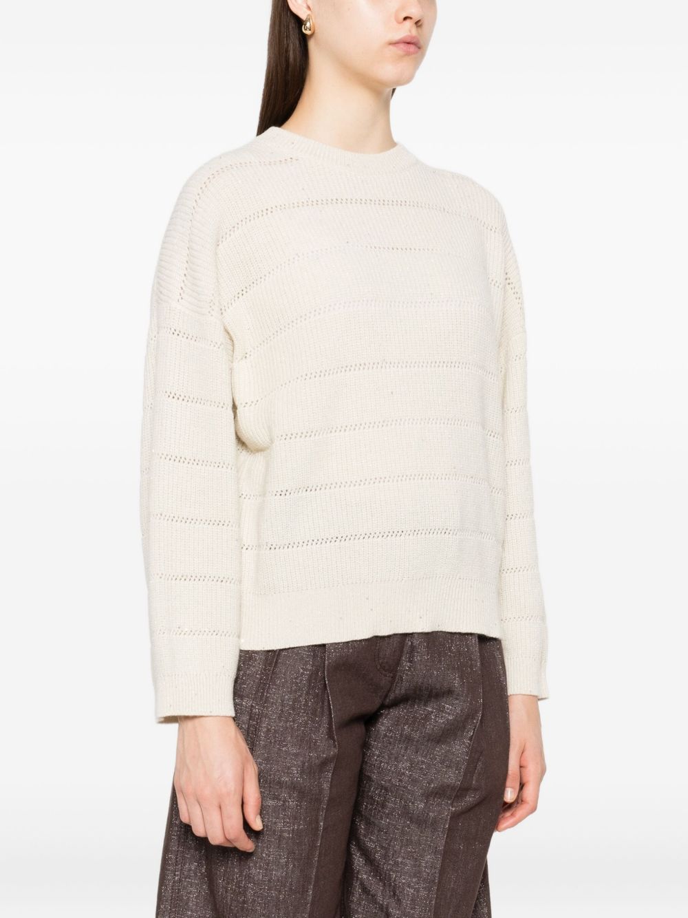 Brunello Cucinelli Sweaters Beige-Topwear-Brunello Cucinelli-M-Urbanheer