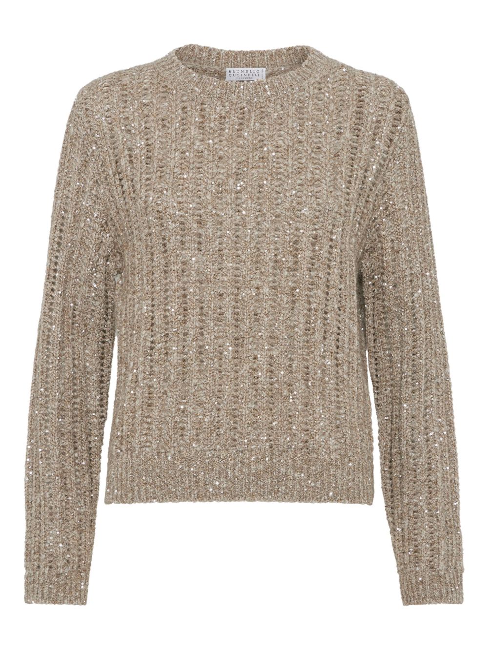 Brunello Cucinelli Sweaters Beige-Topwear-Brunello Cucinelli-L-Urbanheer