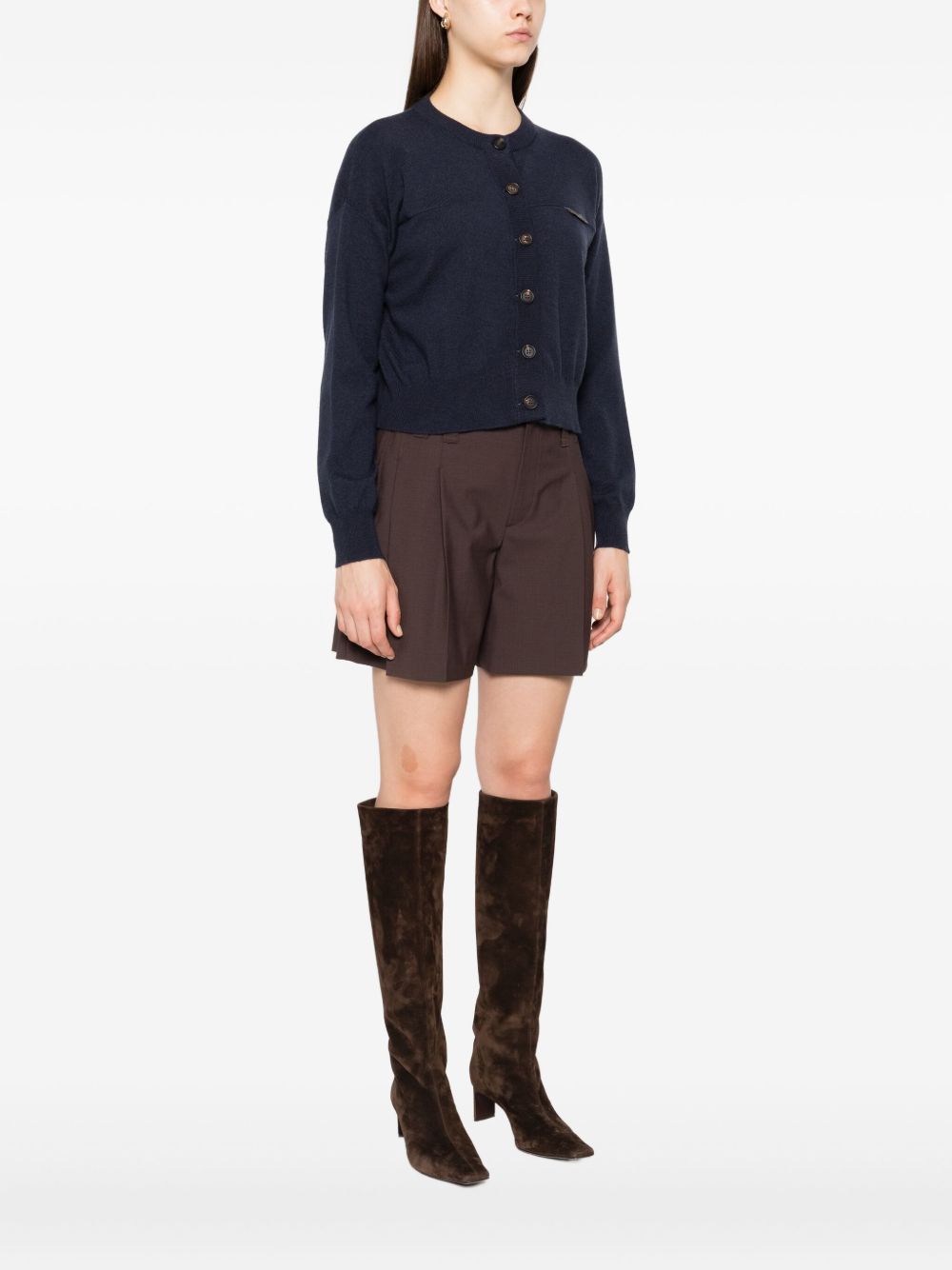 Brunello Cucinelli Sweaters Blue-Topwear-Brunello Cucinelli-L-Urbanheer