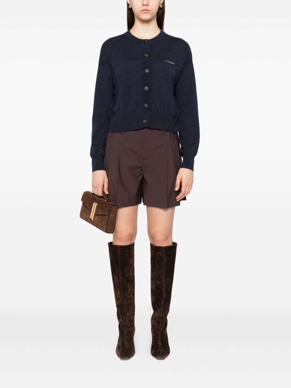 Brunello Cucinelli Sweaters Blue-Topwear-Brunello Cucinelli-L-Urbanheer