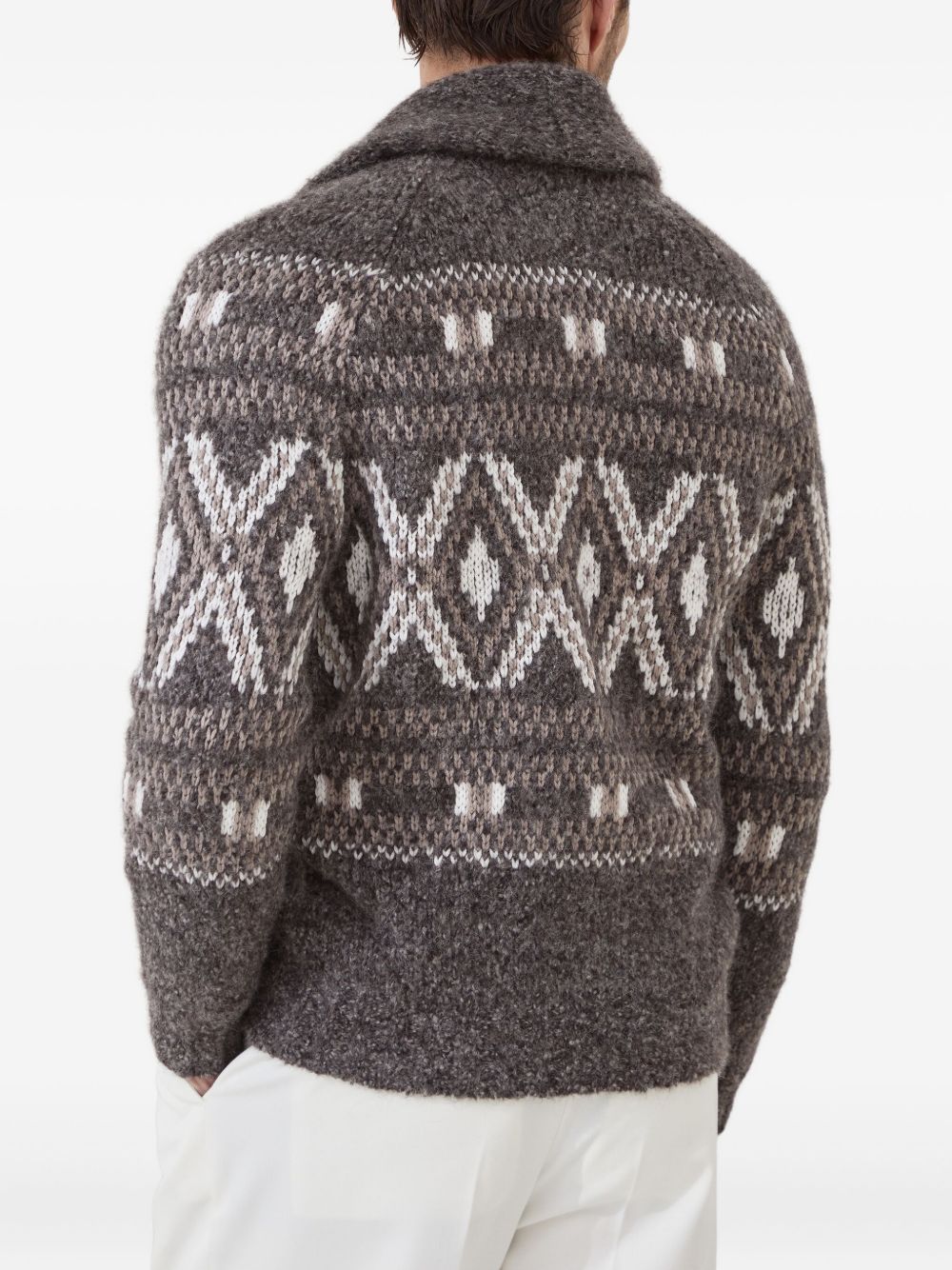 Brunello Cucinelli Sweaters Bordeaux-Topwear-Brunello Cucinelli-48-Urbanheer