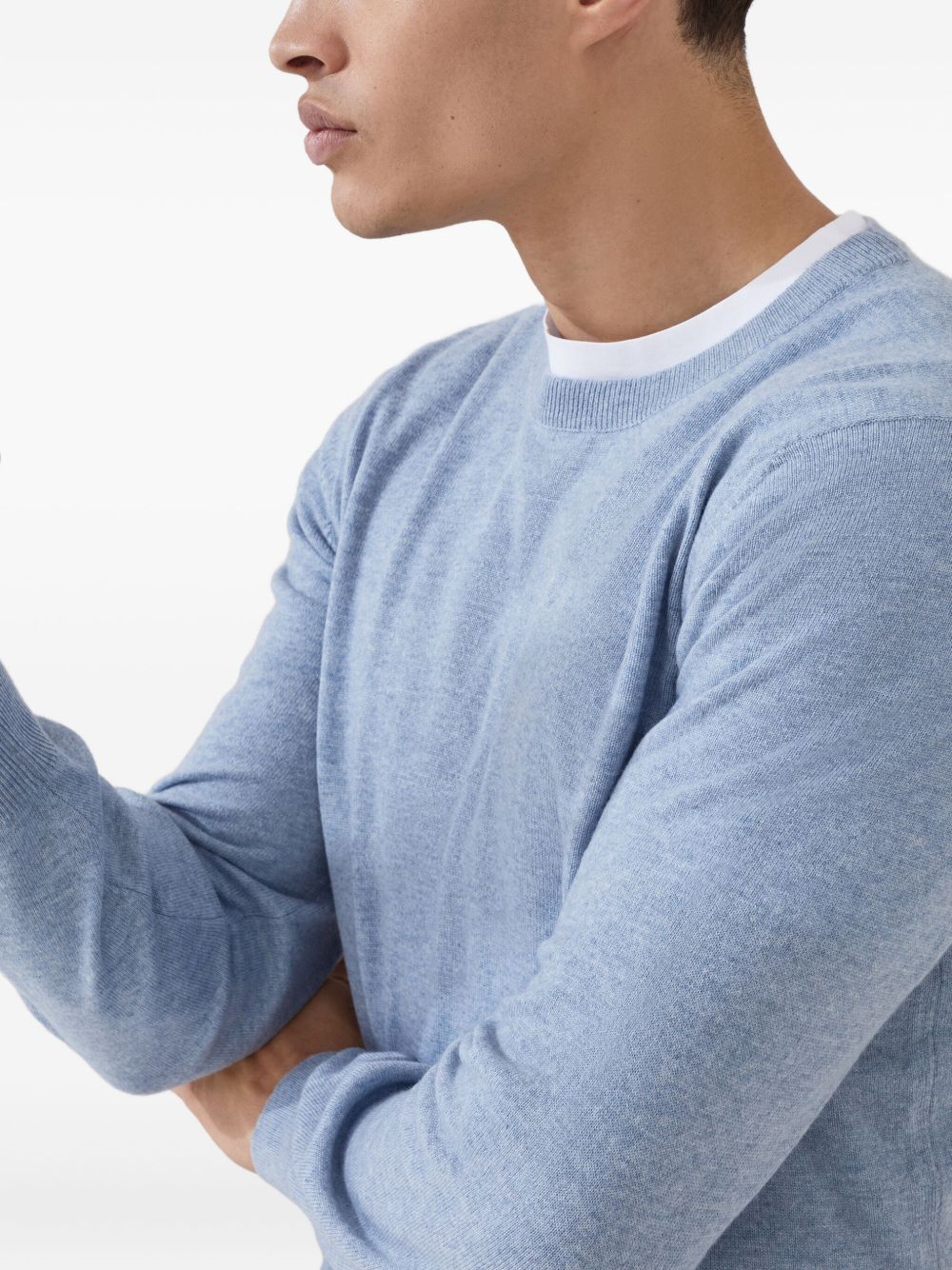 Brunello Cucinelli Sweaters Clear Blue-Topwear-Brunello Cucinelli-46-Urbanheer