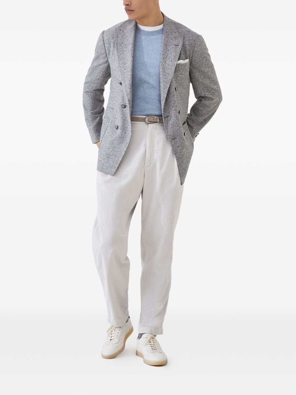 Brunello Cucinelli Sweaters Clear Blue-Topwear-Brunello Cucinelli-46-Urbanheer