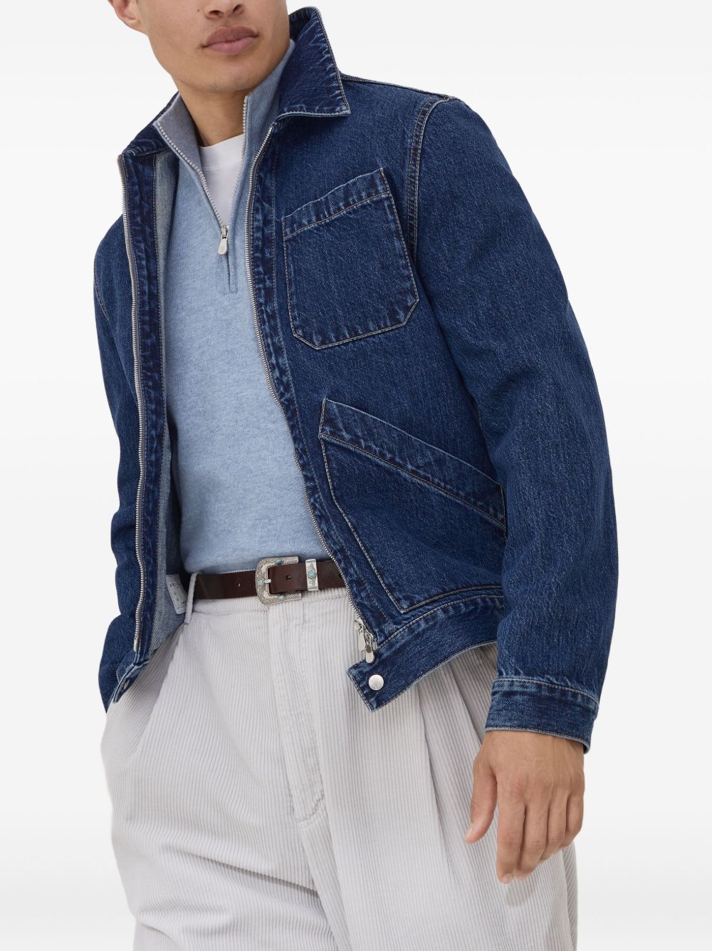 Brunello Cucinelli Sweaters Clear Blue-Topwear-Brunello Cucinelli-46-Urbanheer