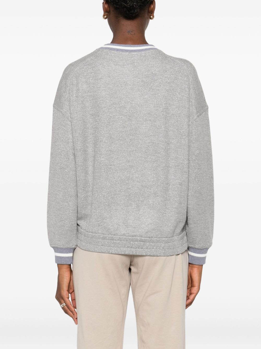 Brunello Cucinelli Sweaters Grey