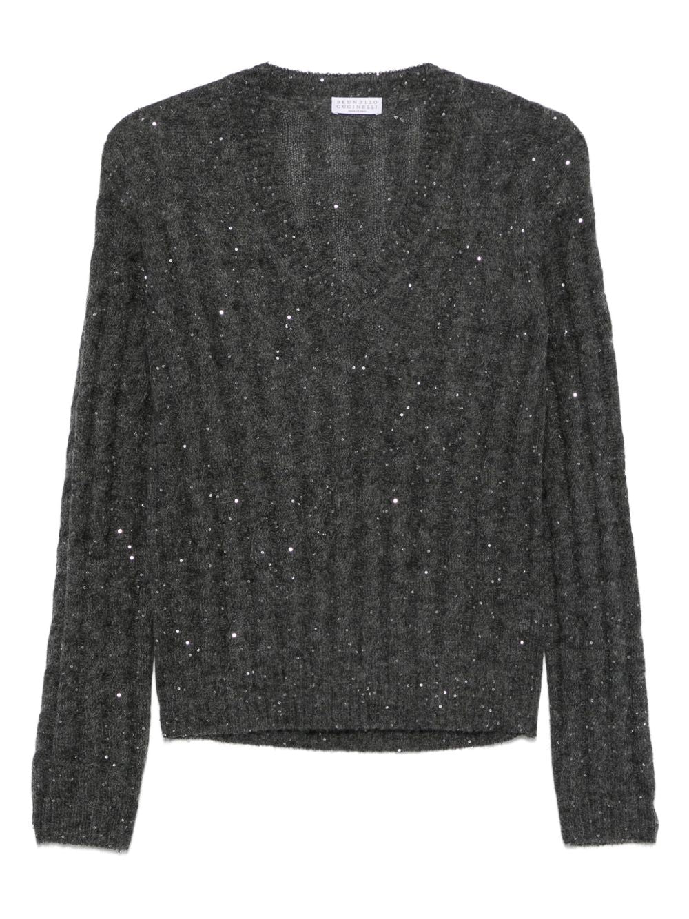 Brunello Cucinelli Sweaters Grey-Topwear-Brunello Cucinelli-L-Urbanheer