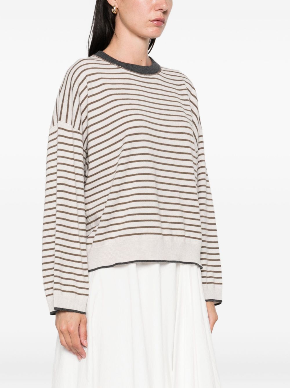 Brunello Cucinelli Sweaters Ivory