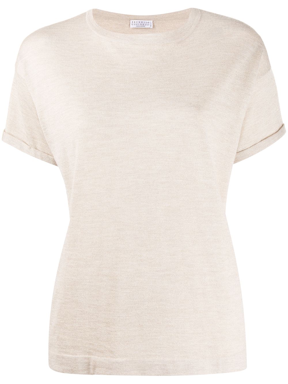 Brunello Cucinelli T-shirts and Polos Beige
