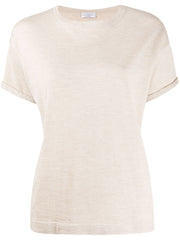 Brunello Cucinelli T-shirts and Polos Beige