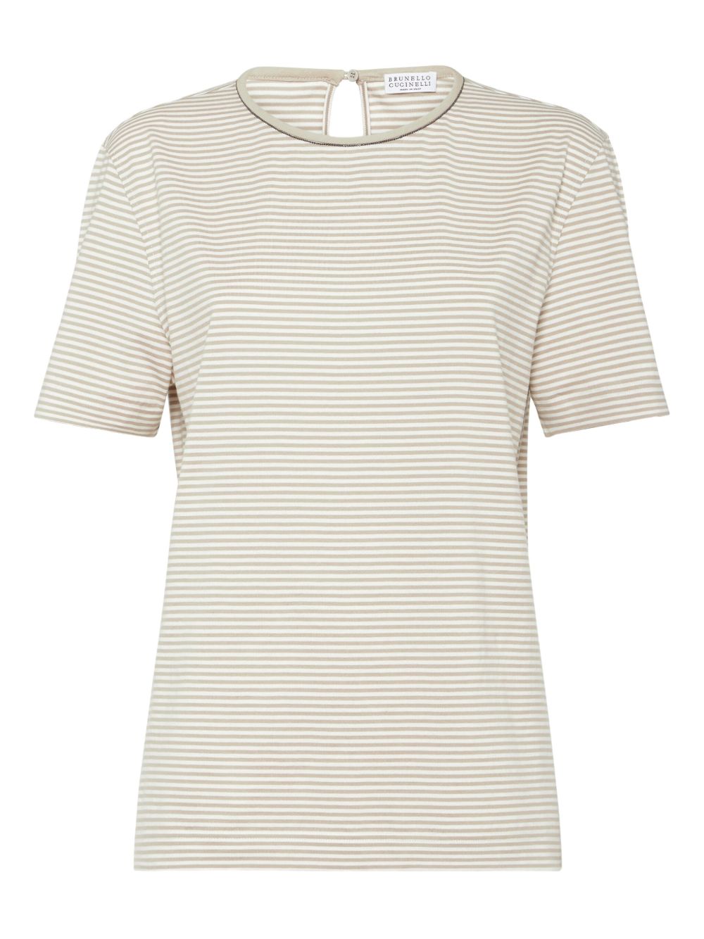 Brunello Cucinelli T-shirts and Polos Beige