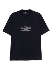 Brunello Cucinelli T-shirts and Polos Blue