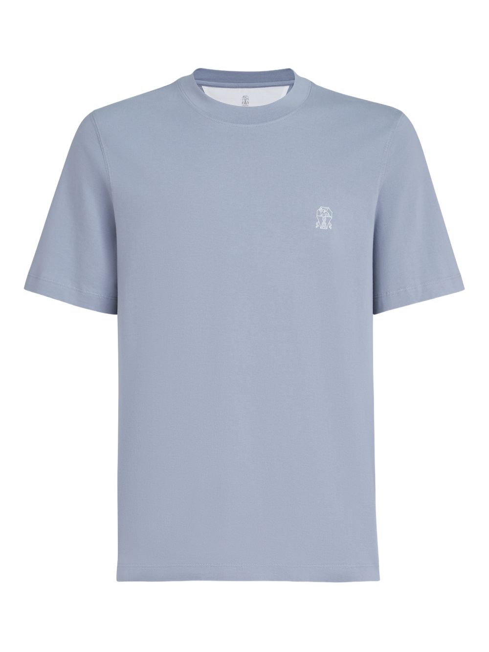 Brunello Cucinelli T-shirts and Polos Clear Blue
