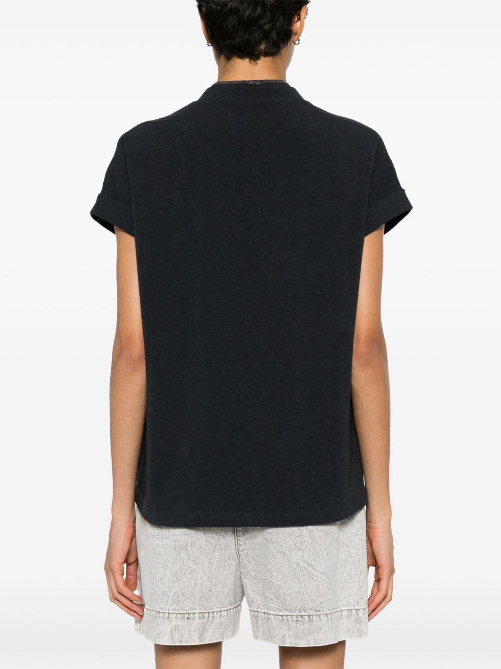 Brunello Cucinelli T-shirts and Polos Grey-Topwear-Brunello Cucinelli-M-Urbanheer