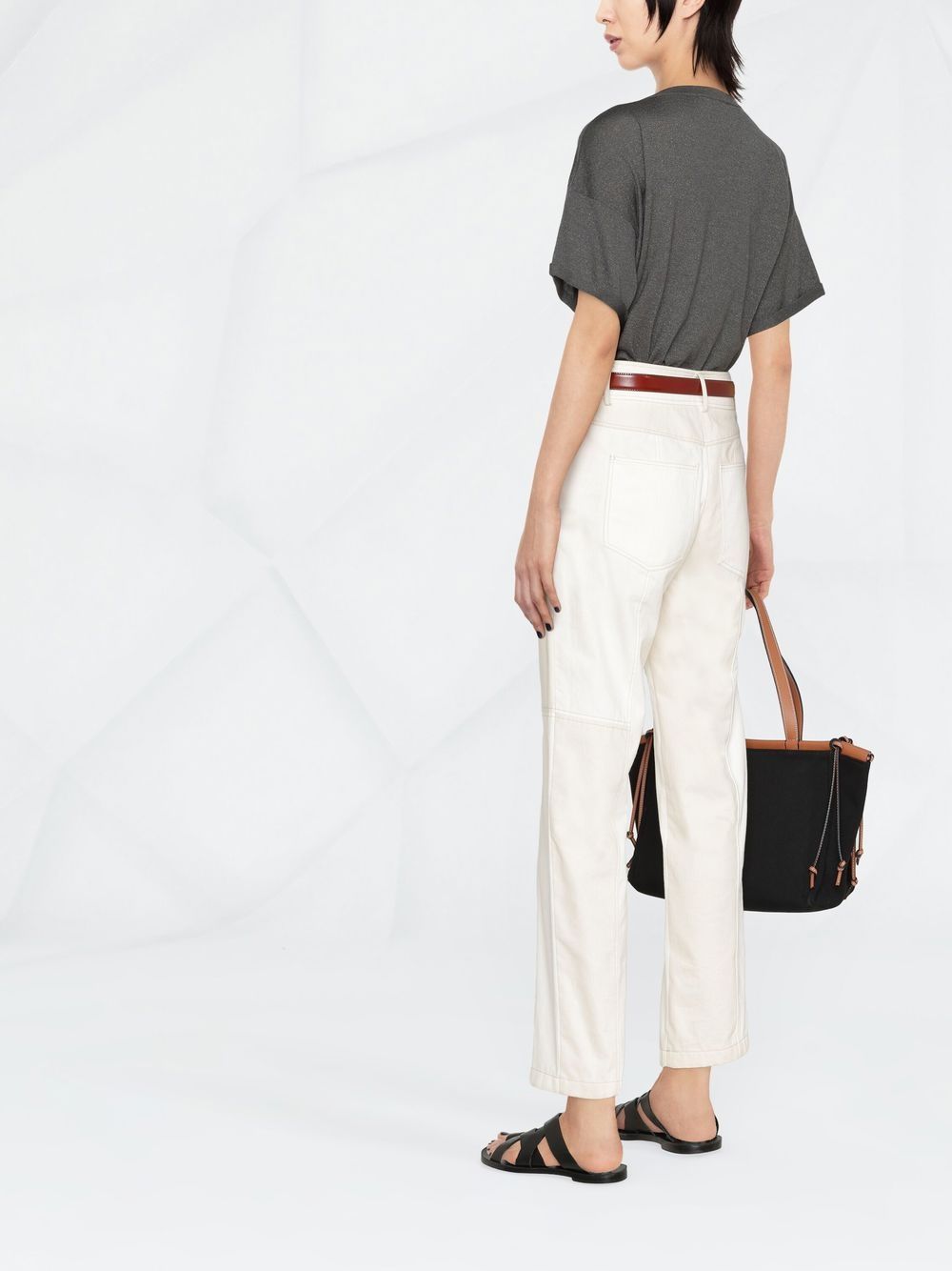 Brunello Cucinelli T-shirts and Polos Grey