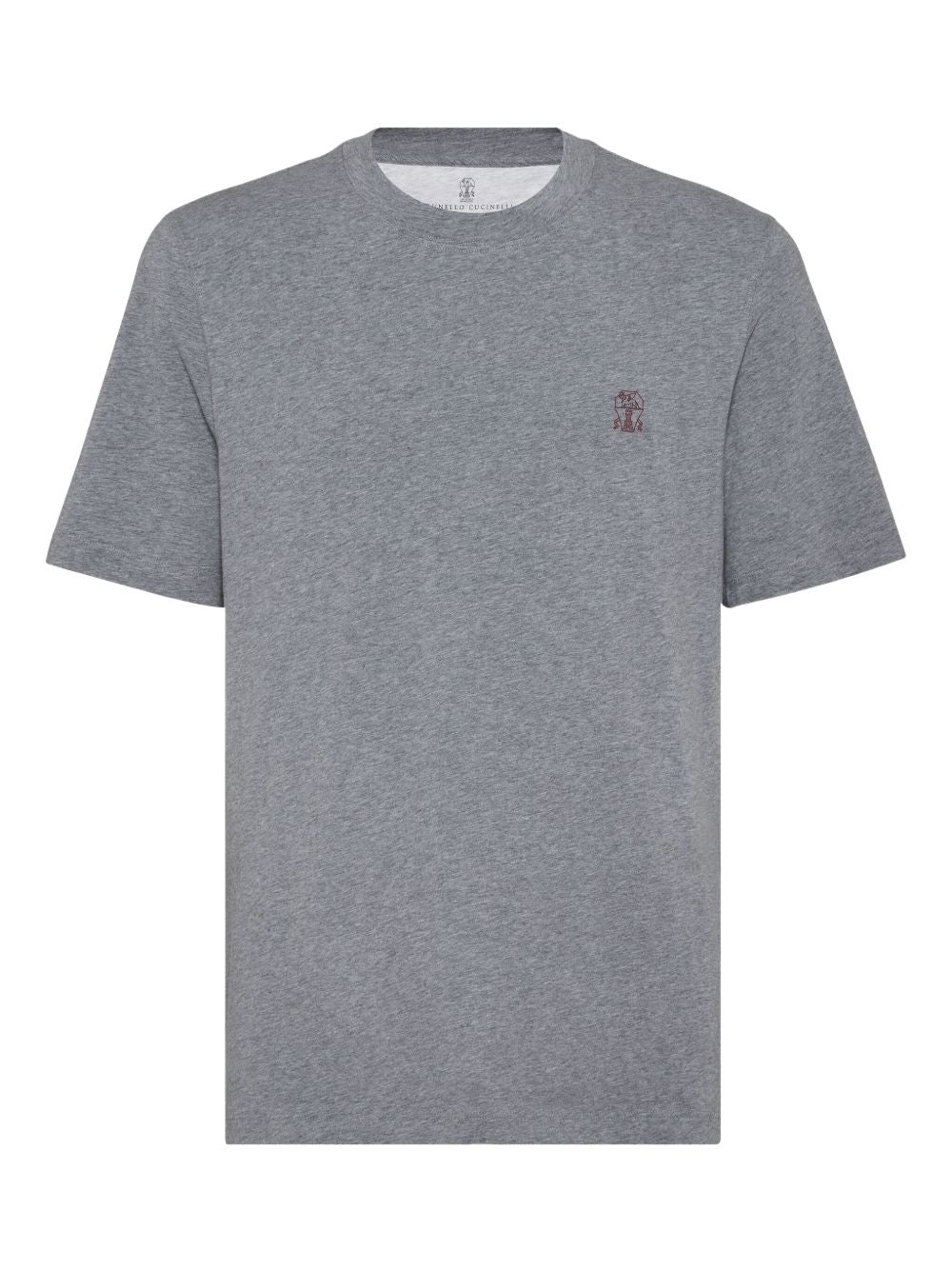 Brunello Cucinelli T-shirts and Polos Grey-Topwear-Brunello Cucinelli-L-Urbanheer
