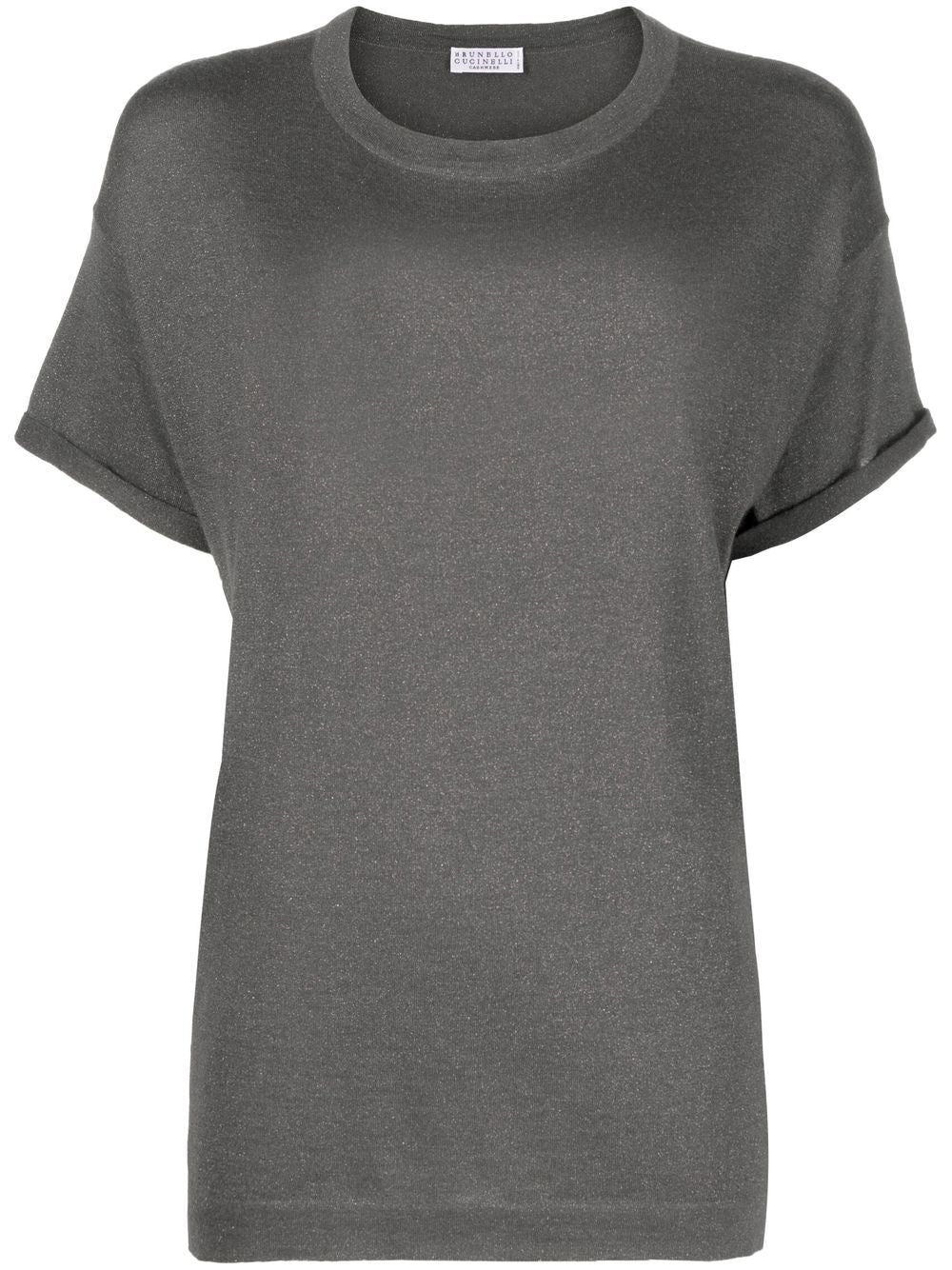 Brunello Cucinelli T-shirts and Polos Grey