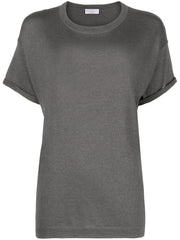 Brunello Cucinelli T-shirts and Polos Grey