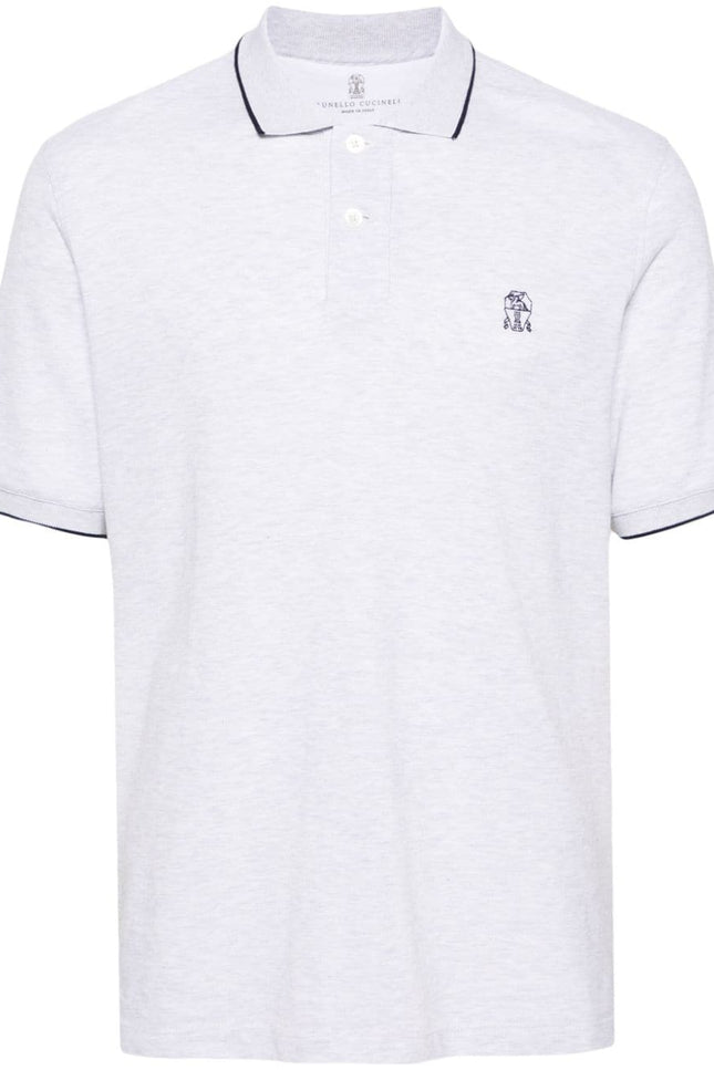 Brunello Cucinelli T-shirts and Polos Grey