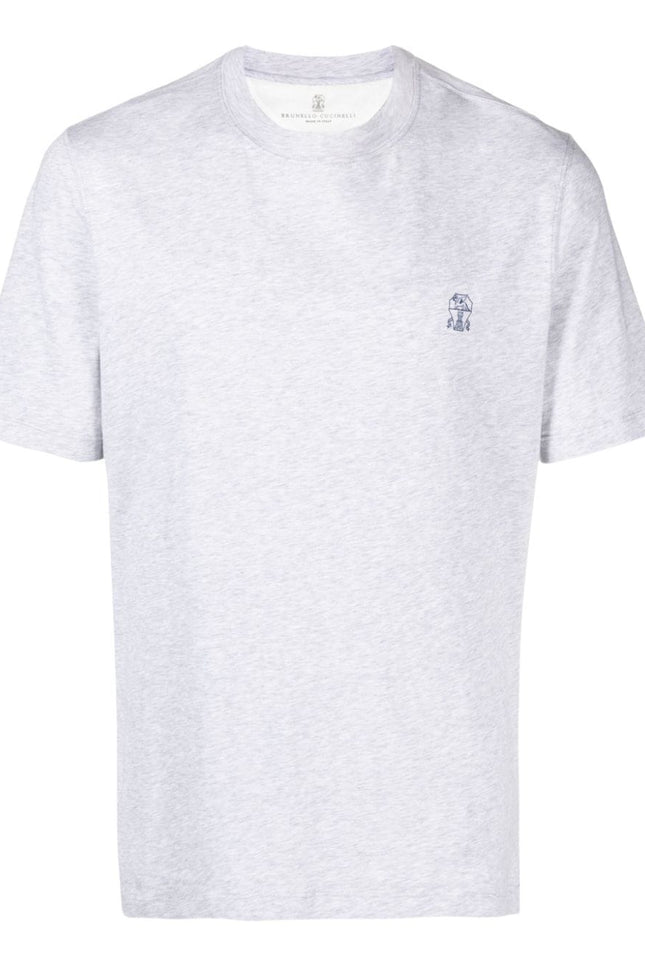 Brunello Cucinelli T-shirts and Polos Light Grey
