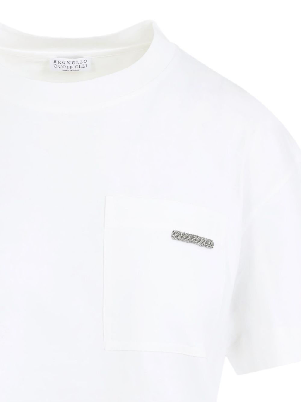Brunello Cucinelli T-shirts and Polos White-Topwear-Brunello Cucinelli-L-Urbanheer