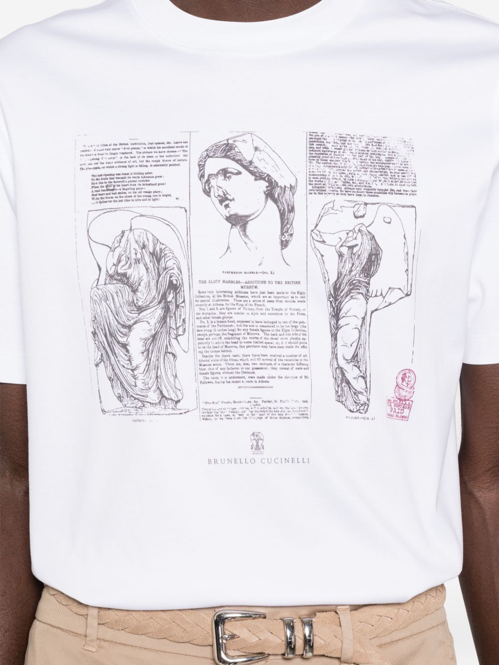 Brunello Cucinelli T-shirts and Polos White