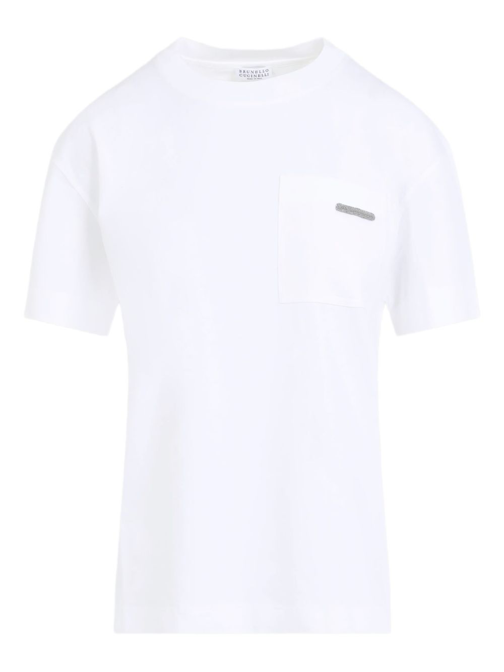 Brunello Cucinelli T-shirts and Polos White-Topwear-Brunello Cucinelli-L-Urbanheer