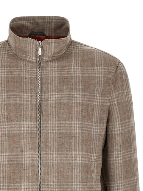 Brunello Cucinelli Tartan Jacket