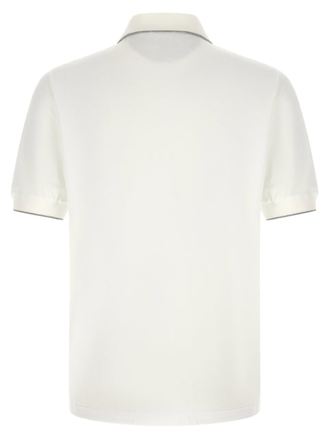 Brunello Cucinelli Techno Piquet Polo Shirt