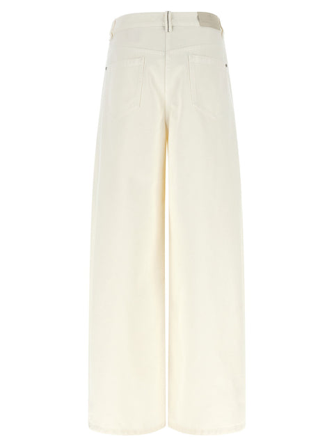 Brunello Cucinelli The Wide Barrel Jeans