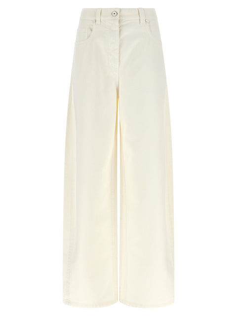 Brunello Cucinelli The Wide Barrel Jeans