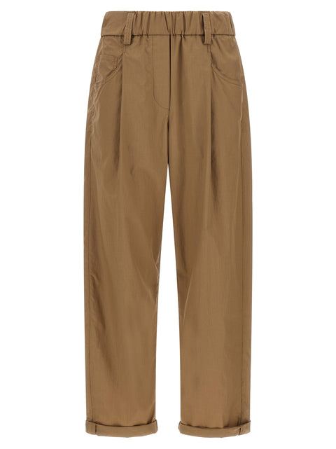 Brunello Cucinelli Track Poplin Pants