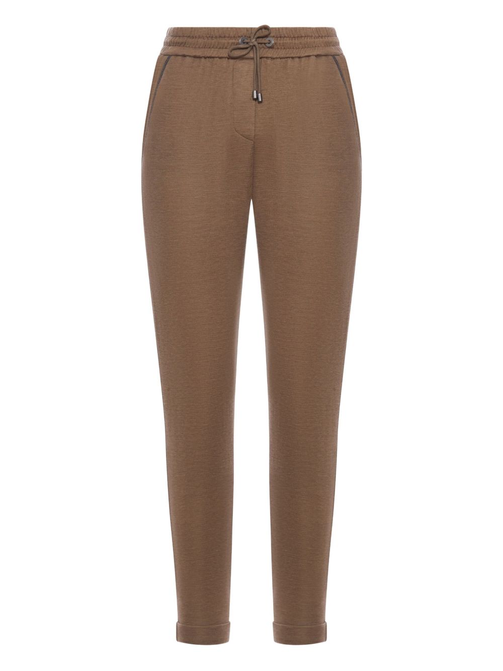 Brunello Cucinelli Trousers Brown-Trousers-Brunello Cucinelli-L-Urbanheer