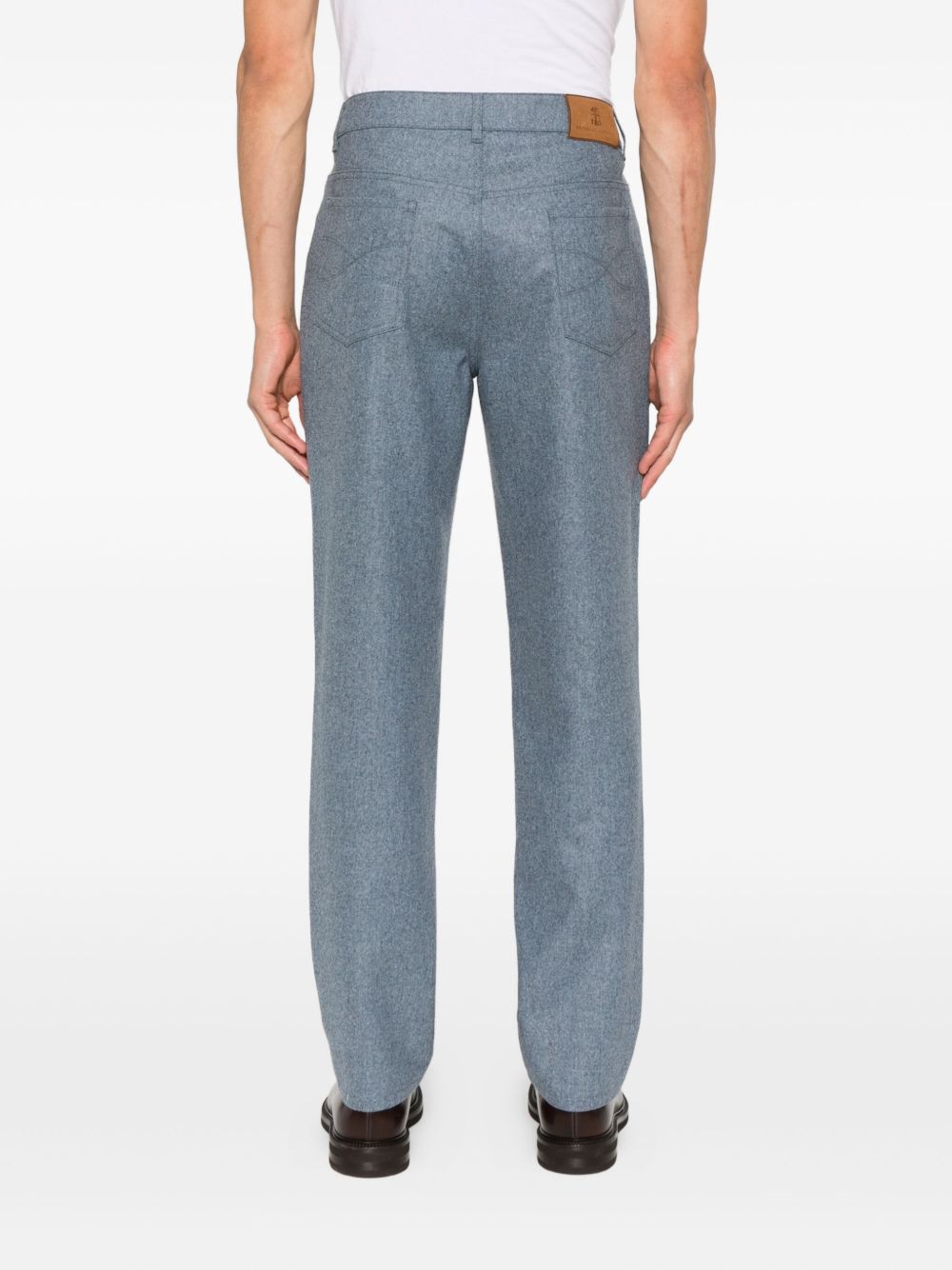 Brunello Cucinelli Trousers Clear Blue