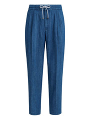 Brunello Cucinelli Trousers Clear Blue