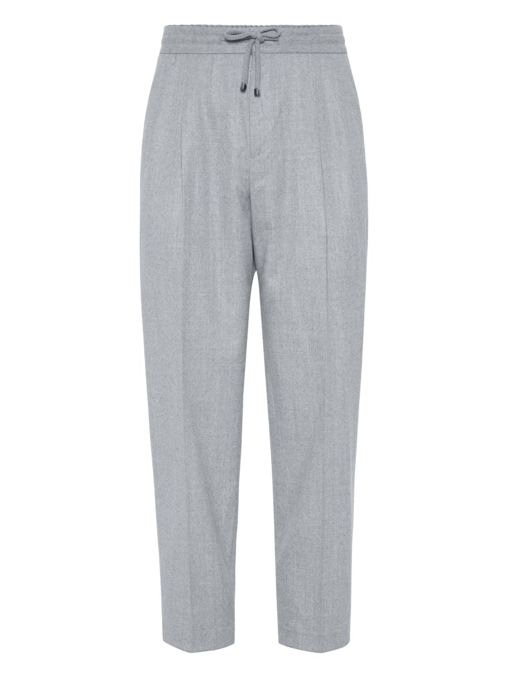 Brunello Cucinelli Trousers Light Grey-Trousers-Brunello Cucinelli-46-Urbanheer