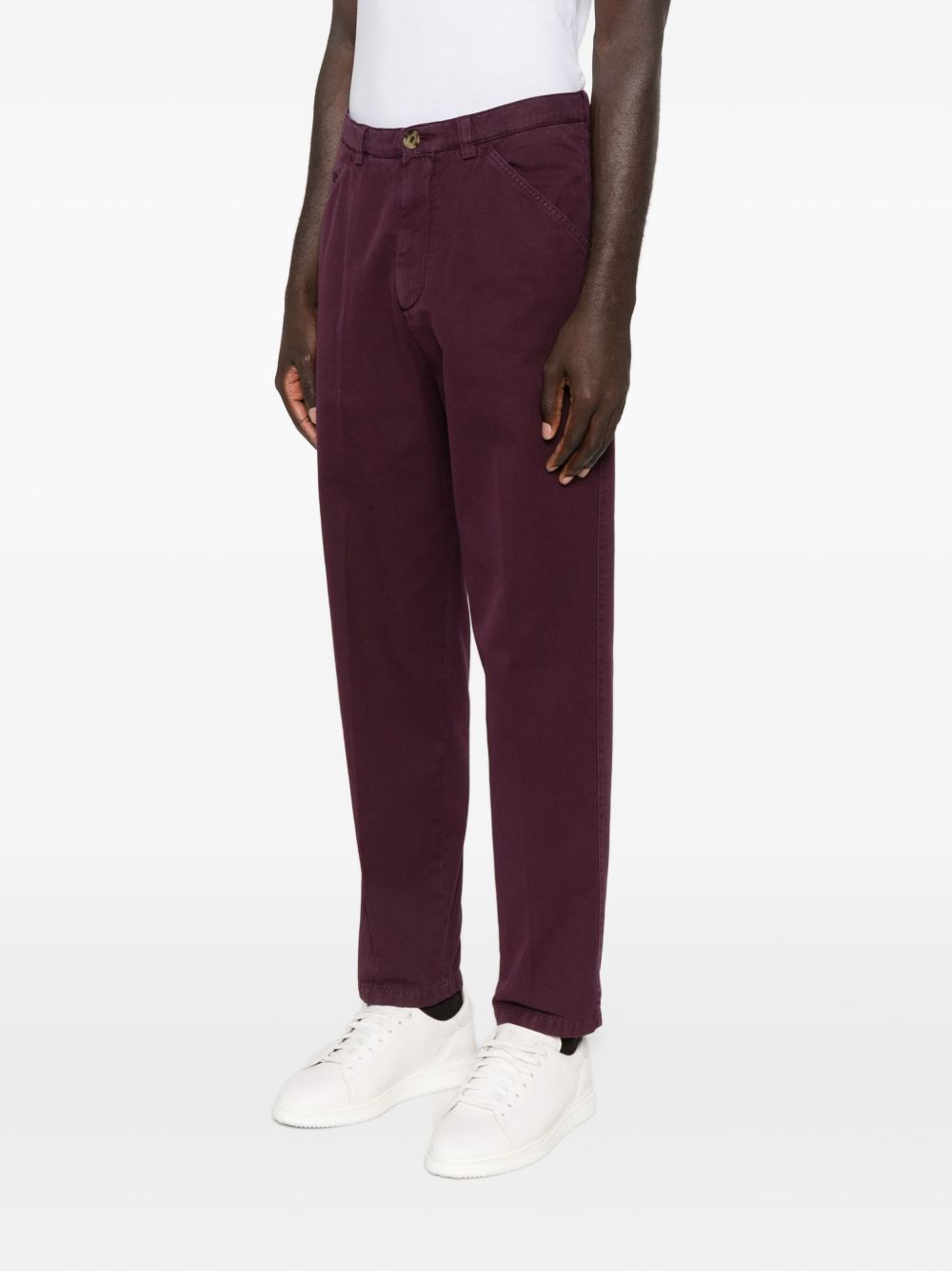 Brunello Cucinelli Trousers Purple